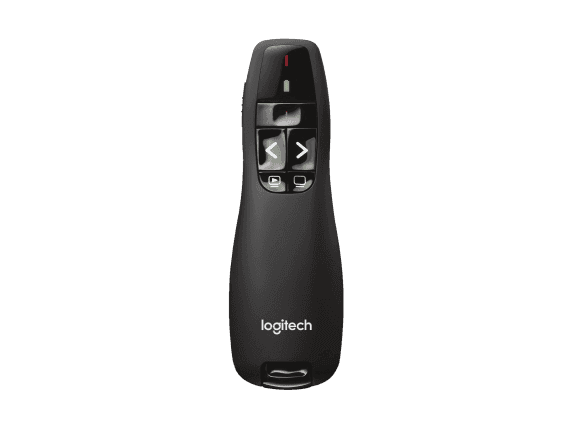 Logitech Logitech R400 LASER PRESENTATION REMOTE For basic slide navigation | 910-001356 - thumbnail 1