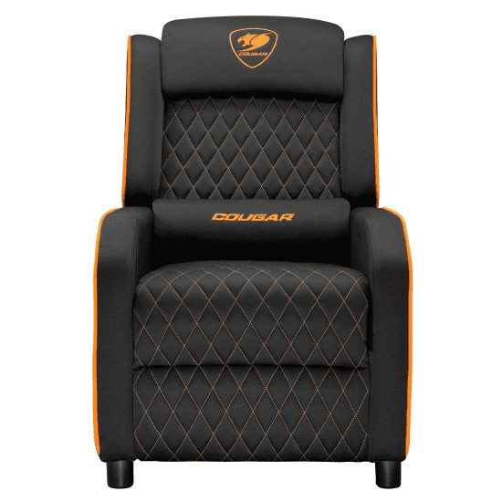 Cougar COUGAR Ranger One Gaming Sofa, Breathable Woven Fabric, Side Pocket, Headrest and Lumbar Pillow, Adjustable Design, Black | 3MRAOORB.0001 - thumbnail 1