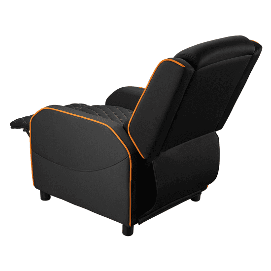 Cougar COUGAR Ranger One Gaming Sofa, Breathable Woven Fabric, Side Pocket, Headrest and Lumbar Pillow, Adjustable Design, Black | 3MRAOORB.0001 - thumbnail 5