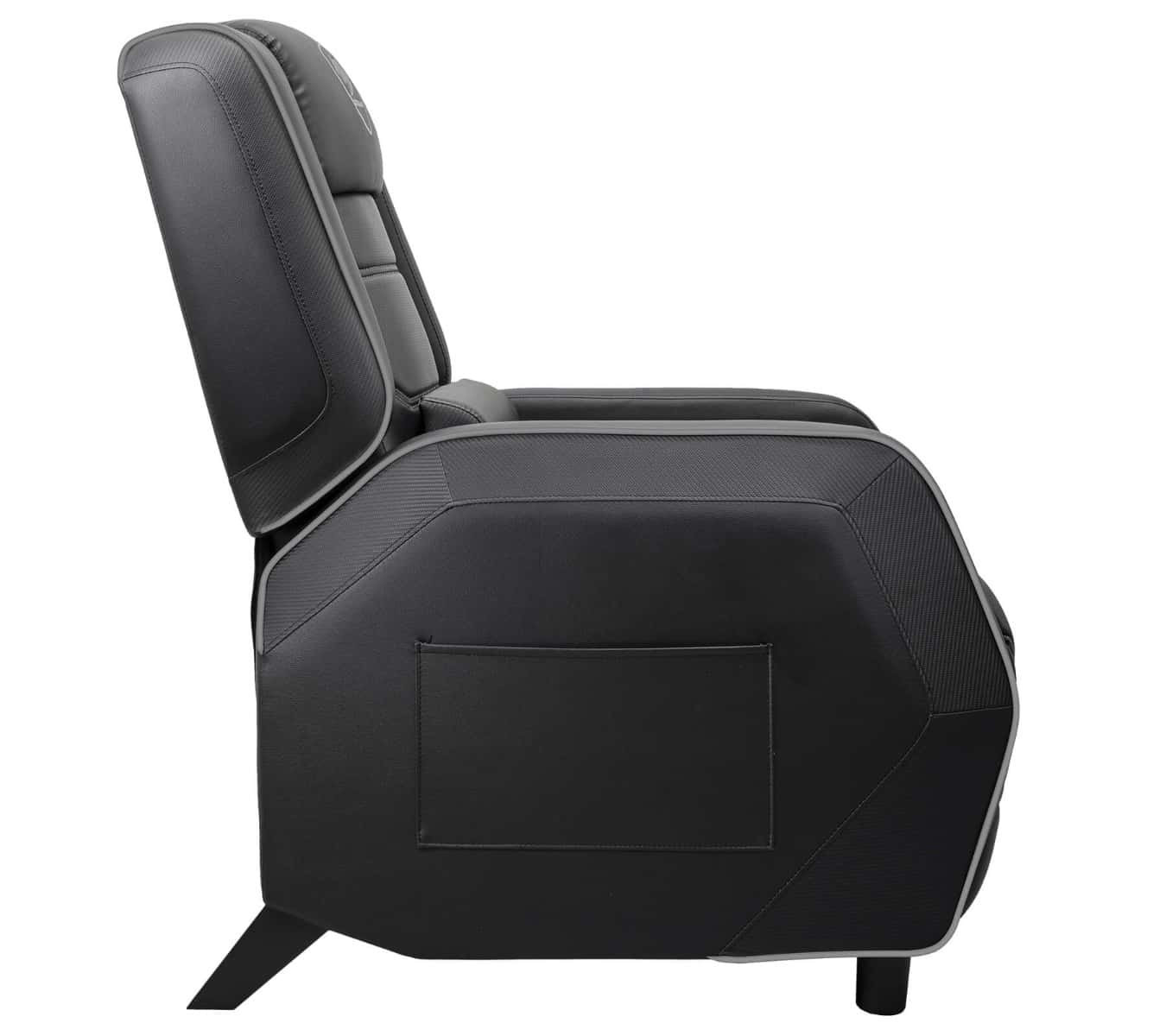 COUGAR Ranger S Black Gaming Sofa, Adjustable Design, High-quality breathable PVC leather, Side storage pocket, Headrest and lumbar pillow, Black | 3MRGSBLB.0001 - thumbnail 3