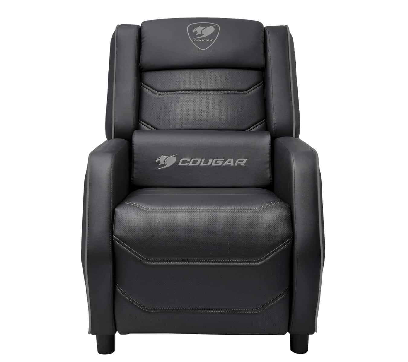 COUGAR Ranger S Black Gaming Sofa, Adjustable Design, High-quality breathable PVC leather, Side storage pocket, Headrest and lumbar pillow, Black | 3MRGSBLB.0001 - thumbnail 5