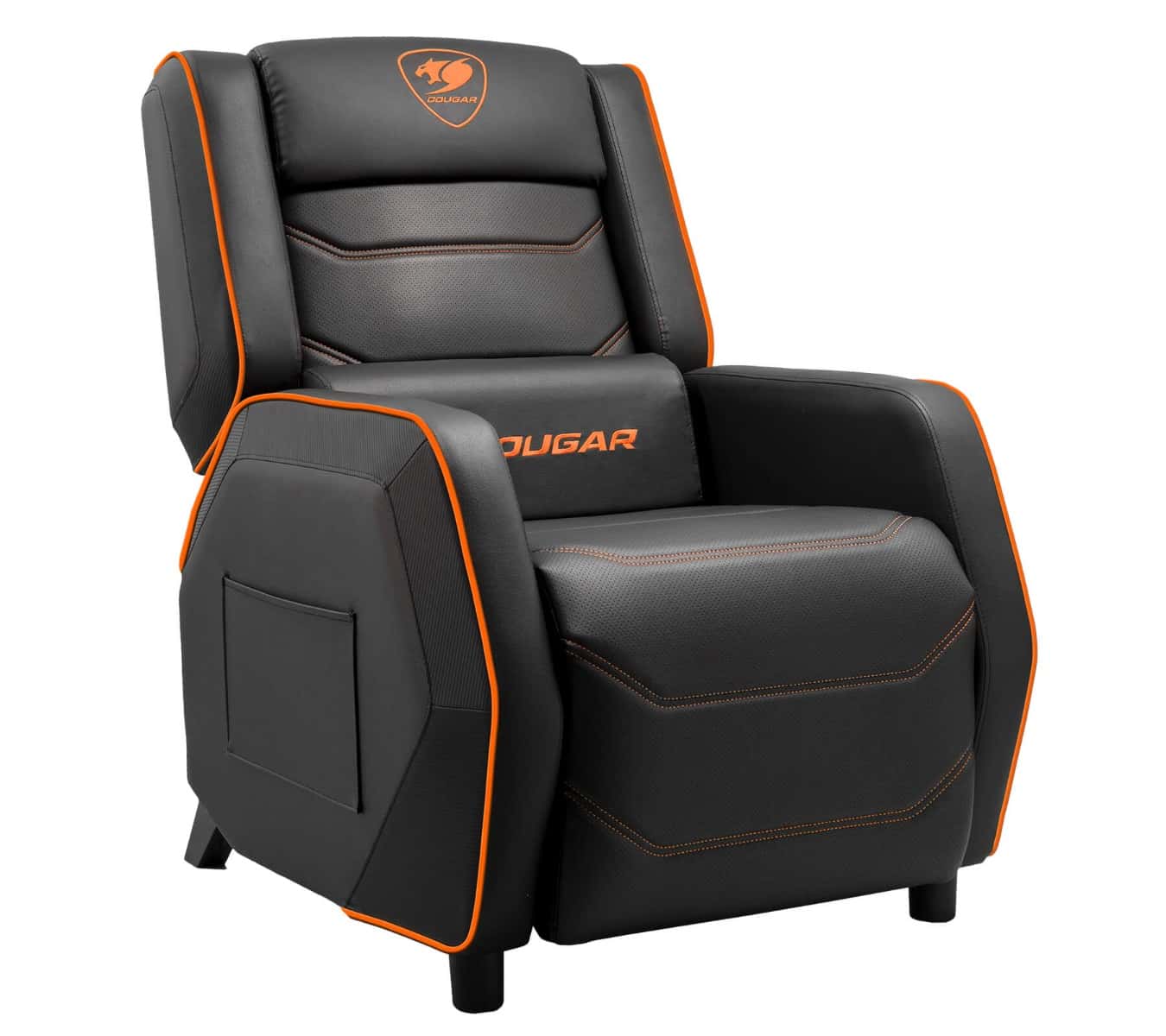 Cougar COUGAR Ranger S Gaming Sofa, Adjustable Design, High-quality breathable PVC leather, Side storage pocket, Headrest and lumbar pillow | 3MRGSORB.001 - thumbnail 2