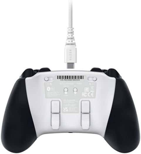 RAZER Razer Wolverine V2 Pro Wireless Gaming Controller for PlayStation 5/PC, Mecha-Tactile Action Buttons, 8-Way Microswitch D-Pad, HyperTrigger, 6 Remapable Buttons, Chroma RGB, White | RZ06-04710200-R3G1 - thumbnail 2