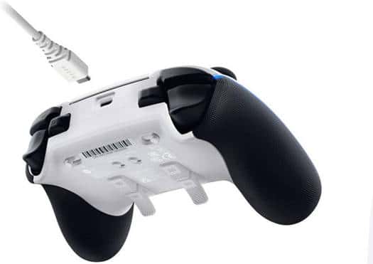 RAZER Razer Wolverine V2 Pro Wireless Gaming Controller for PlayStation 5/PC, Mecha-Tactile Action Buttons, 8-Way Microswitch D-Pad, HyperTrigger, 6 Remapable Buttons, Chroma RGB, White | RZ06-04710200-R3G1 - thumbnail 7