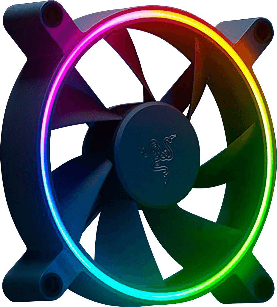 RAZER Razer Kunai Chroma - 120mm - 1 Fan, 4-pin PWM??????, Hydraulic???, 18 addressable LEDs??? | RC21-01800100-R3M1 - thumbnail 1