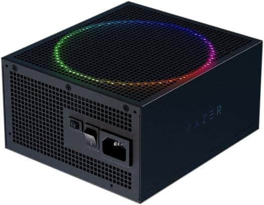 RAZER Razer Katana Power Supply aRGB PSU: Silent, Powerful aRGB 140mm PWM Fan - Chroma aRGB - Modular by Design - 80 Plus Platinum Rated - Zero RPM Mode - 1200W | RC21-01840400-R3W1 - thumbnail 3