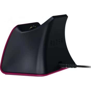 RAZER Razer Universal Quick Charging Stand for PS5, Curved Cradle Design, Matches Your PS5 DualSense Wireless Controller, Powered by USB, Cosmic Red | RC21-01900300-R3M1 - thumbnail 3