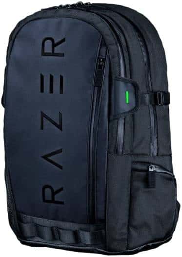 RAZER Razer Rogue 38.1 cm (15"), Waterproof, Molle Webbing, Chromatic Wordmark, Compact Travel Backpack - BLACK | RC81-03640101-0000 - thumbnail 1