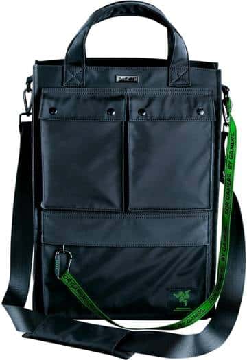 RAZER Razer Xanthus Tote Bag for Gamers, Dedicated Padded Laptop Compartment, Fits up to 16" Laptops, Water Repellent Nylon, Two-Way Carry with Detachable Shoulder Strap,Black | RC81-04300119-0000 - thumbnail 4
