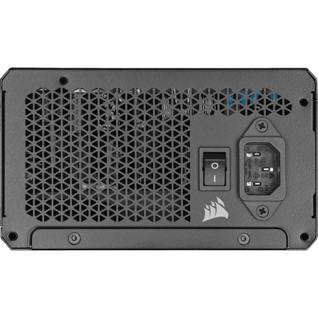 Corsair Corsair RM1200x Shift Fully Modular ATX Power Supply, 1200W Power, 80 Plus Gold, Modular Side Interface, ATX 3.0 & PCIe 5.0 Compliant, Zero RPM Fan Mode, 105??C-Rated Capacitors, Black | CP-9020254-UK - thumbnail 3