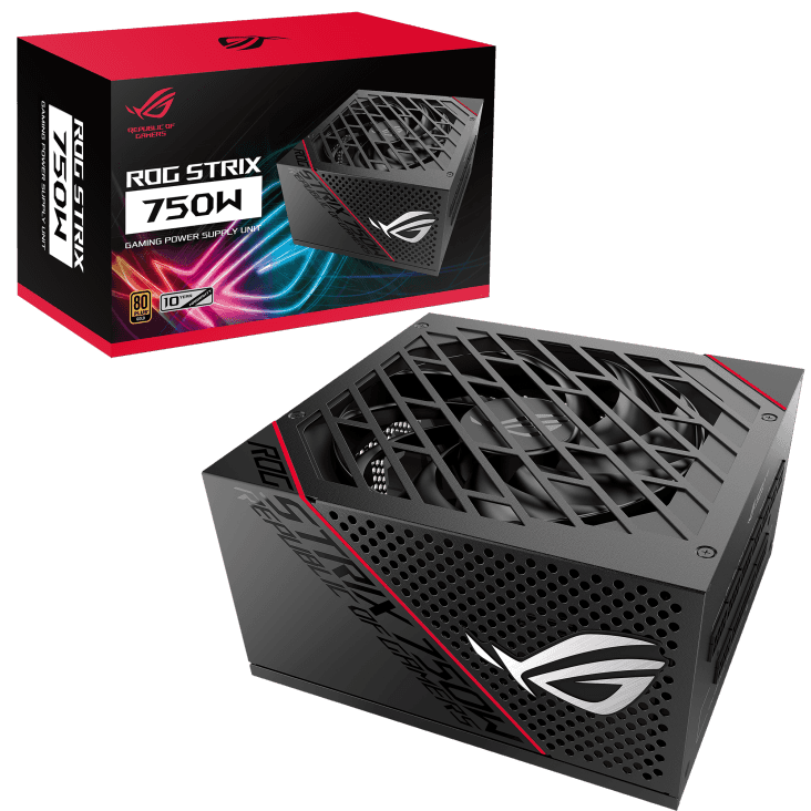Asus Asus ROG Strix 750W Gold PSU Brings Premium Cooling Performance Modular Power Supply Unit | 90YE00A0-B0NA00 - thumbnail 7