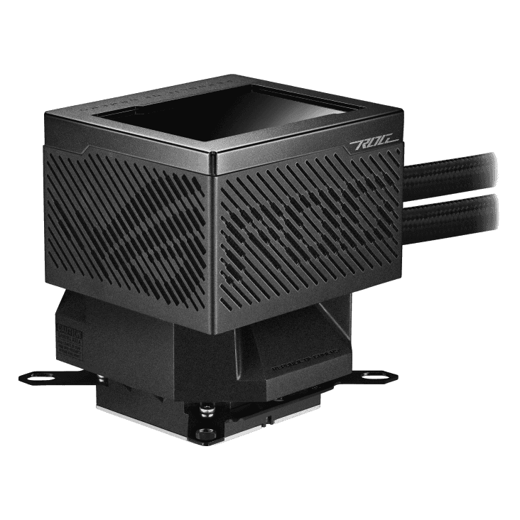 Asus ASUS ROG RYUJIN III 360 ARGB Liquid CPU Cooler, 360mm Radiator, 3.5" Full Color LCD, 3x 120mm Magnetic Daisy-chainable Fan, 21.08 CFM Airflow, 2200 RPM Speed, PWM/ DC Control, Black | 90RC00L1-M0UAY0   2 YEAR WARRANTY - thumbnail 3
