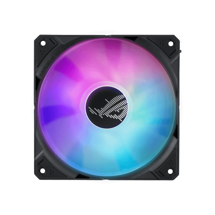 Asus ASUS ROG RYUJIN III 360 ARGB Liquid CPU Cooler, 360mm Radiator, 3.5" Full Color LCD, 3x 120mm Magnetic Daisy-chainable Fan, 21.08 CFM Airflow, 2200 RPM Speed, PWM/ DC Control, Black | 90RC00L1-M0UAY0   2 YEAR WARRANTY - thumbnail 8
