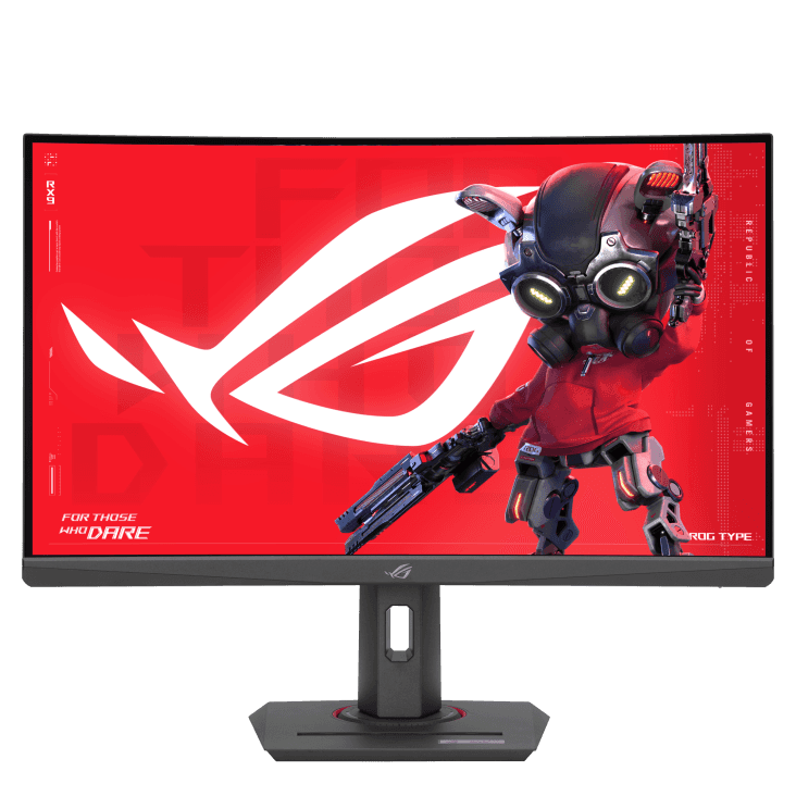 Asus ASUS ROG Strix XG27WCMS USB Type-C Gaming Monitor, 27-inch 2560x1440, Curved, 280Hz (Overclock), 1ms (GTG), Extreme Low Motion Blur Sync, USB Type-C, FreeSync Premium, DisplayWidget Center, HDR | 90LM09Y1-B01370 - thumbnail 1