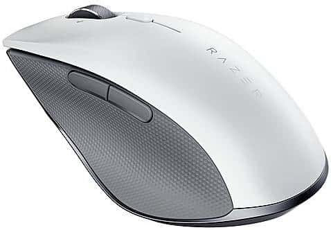 RAZER Razer - Pro Click Wireless Gaming Mouse with Humanscale Designed, 2.4GHz Hyperspeed /Multi-host BLE / Wired, 16000 DPI Optical, 8 Prog Buttons, Up to 400H Battery Life White | RZ01-02990100-R3G1 - thumbnail 2