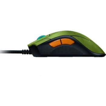 RAZER Razer DeathAdder V2 Wired Optical Gaming Mouse - Halo Infinite Edition, Chroma RGB Lighting, 20000 Dpi Sensitivity, 8 Programmable Buttons, 650 IPS Tracking Speed | RZ01-03210300-R3M1 - thumbnail 1