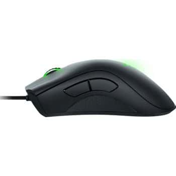RAZER Razer DeathAdder Essential Wired Gaming Mouse with 6,400 DPI Optical Sensor, 5 Prog Buttons, Mechanical Switches, Ergonomic Form Factor, Standard Stock Feet, 10M Clicks, Black | RZ01-03850100-R3M1 - thumbnail 2