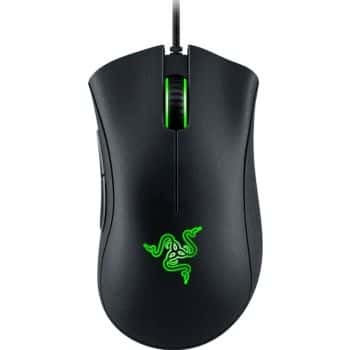 RAZER Razer DeathAdder Essential Wired Gaming Mouse with 6,400 DPI Optical Sensor, 5 Prog Buttons, Mechanical Switches, Ergonomic Form Factor, Standard Stock Feet, 10M Clicks, Black | RZ01-03850100-R3M1 - thumbnail 3