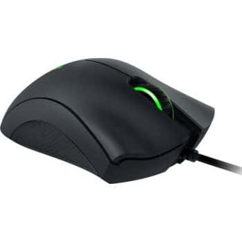 RAZER Razer DeathAdder Essential Wired Gaming Mouse with 6,400 DPI Optical Sensor, 5 Prog Buttons, Mechanical Switches, Ergonomic Form Factor, Standard Stock Feet, 10M Clicks, Black | RZ01-03850100-R3M1 - thumbnail 4