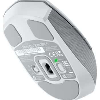 RAZER Razer Pro Click Mini Portable Wireless Mouse, Hyper Scroll Technology, Ambidextrous, 12000 Dpi, Optical Sensor, HyperSpeed 2.4GHz, Bluetooth, White | RZ01-03990100-R3G1 - thumbnail 1