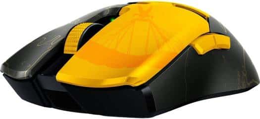 RAZER Razer Viper V2 Pro HyperSpeed Wireless Gaming Mouse, PUBG Battleground Edition, 59g Ultra Lightweight, Optical Switches, Gen-3-30K DPI Optical Sensor, 80H Battery, Black - Yellow | RZ01-04390600-R3M1 - thumbnail 5