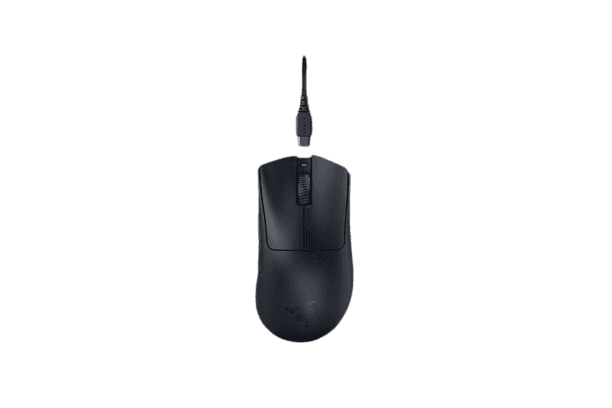 RAZER Razer DeathAdder V3 Pro 8000 Hz Ultra-lightweight Wireless Ergonomic Esports Mouse, 30000 (DPI), 750 (Max IPS), 90-million Clicks, smooth-Touch, Black | RZ01-04630300-R3WL - thumbnail 2