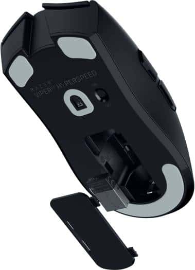 RAZER Razer Viper V3 HyperSpeed Wireless Esports Gaming Mouse, 82g Lightweight Design, 30000 (DPI), 750 (IPS),  Focus Pro 30K Optical Sensor, 6 Buttons,  60-million Clicks  Black | RZ01-04910100-R3M1 - thumbnail 3