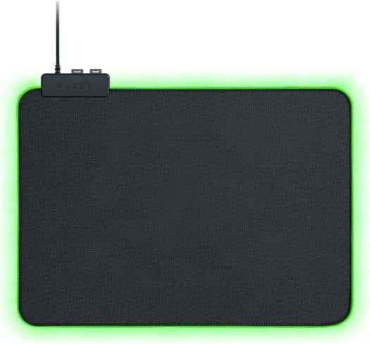 RAZER Razer Goliathus Chroma Mouse Mat, 355 x 255 x 3mm Dimension, Razer Chroma RGB, Micro-Textured Cloth Surface, Black | RZ02-02500100-R3M1 - thumbnail 1