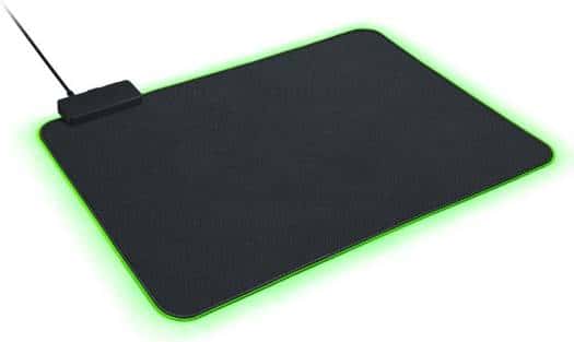 RAZER Razer Goliathus Chroma Mouse Mat, 355 x 255 x 3mm Dimension, Razer Chroma RGB, Micro-Textured Cloth Surface, Black | RZ02-02500100-R3M1 - thumbnail 2