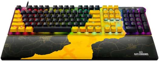 RAZER Razer Huntsman V2 Optical Gaming Keyboard PUBG Battleground Edition, Fastest Clicky Optical Red Switches w/Quick Keystrokes, 8000Hz Polling, Media Keys & Dial, US-Layout, Black | ???RZ03-03932300-R3M1 - thumbnail 2