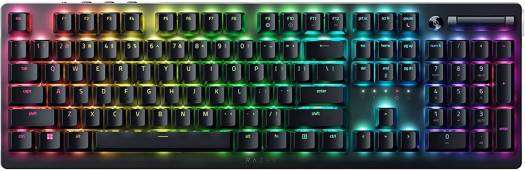 Razer DeathStalker V2 Pro Wireless Gaming Keyboard, Low Profile Optical Switches, Linear Red, N-Key Roll Over, 40H Battery Life, Chroma RGB Black | RZ03-04360100-R3M1 - thumbnail 3