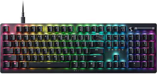 RAZER Razer DeathStalker V2 Pro TKL Wireless Gaming Keyboard, Low-Profile Optical Switches, Linear Red, HyperSpeed Wireless, 50H Battery, Ultra-Durable Coated Keycaps, Chroma RGB | RZ03-04370100-R3M1 - thumbnail 1