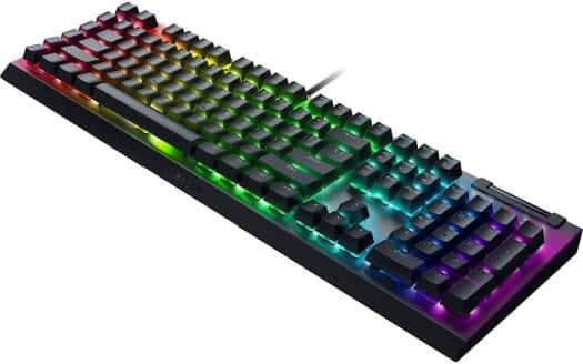 RAZER Razer BlackWidow V4 X Mechanical Keyboard, Razer Green Switches, Wired Connectivity, Multi-Functional Roller, 6 Dedicated Macro Keys, Doubleshot ABS Keys, ENG-ARAB Layout, Black | RZ03-04703500-R391 - thumbnail 5