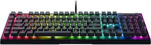 RAZER Razer BlackWidow V4 X Mechanical Keyboard, Razer Green Switches, Wired Connectivity, Multi-Functional Roller, 6 Dedicated Macro Keys, Doubleshot ABS Keys, ENG-ARAB Layout, Black | RZ03-04703500-R391 - thumbnail 4