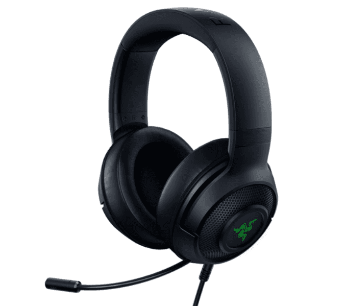 RAZER Razer Kraken V3 HyperSense Wired USB Gaming Headset, With Haptic Technology, TriForce Titanium 50mm Drivers, THX Spatial Audio, 32 ??? (1 kHz) Impedance, USB-A, Black | RZ04-03770100-R3M1 - thumbnail 2