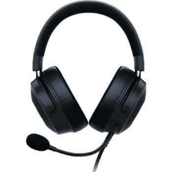 RAZER Razer Kraken V3 Wired USB Gaming Headset, With Razer Chroma RGB, TriForce Titanium 50mm Drivers, THX Spatial Audio, 20 Hz - 20 kHz Frequency Response, USB-A, Black | RZ04-03770200-R3M1 - thumbnail 2