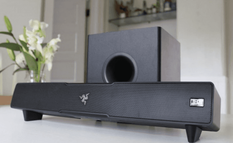 RAZER Razer Leviathan V2 PC Gaming Soundbar with Subwoofer, THX Spatial Audio, Compact Desktop Form Factor, 45 Hz-20 kHz Frequency Response, Bluetooth 5.2, USB Audio Input, Black | RZ05-03920100-R3G1 - thumbnail 4