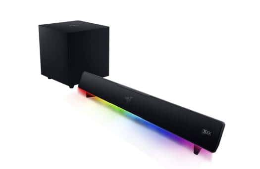 RAZER Razer Leviathan V2 PC Gaming Soundbar with Subwoofer, THX Spatial Audio, Compact Desktop Form Factor, 45 Hz-20 kHz Frequency Response, Bluetooth 5.2, USB Audio Input, Black | RZ05-03920100-R3G1 - thumbnail 6