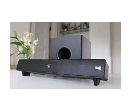 RAZER Razer Leviathan V2 PC Gaming Soundbar with Subwoofer, THX Spatial Audio, Compact Desktop Form Factor, 45 Hz-20 kHz Frequency Response, Bluetooth 5.2, USB Audio Input, Black | RZ05-03920100-R3G1 - thumbnail 7