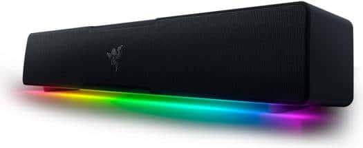 RAZER Razer Leviathan V2 X PC Gaming Soundbar, Dynamic High Fidelity Audio, Razer Chroma RGB, BT 5.0, 85 Hz-20 kHz Frequency Response, USB Type C Power & Audio Delivery, Black | RZ05-04280100-R3M1 - thumbnail 5