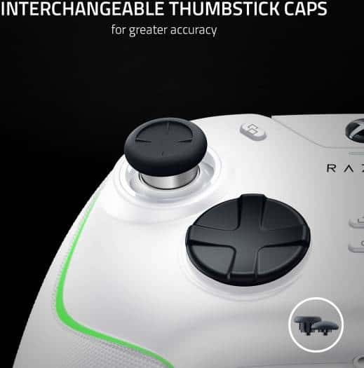 RAZER Razer Wolverine V2 Chroma Wired Gaming Pro Controller, RGB Lighting, Remappable Buttons & Triggers, Mecha-Tactile Buttons & D-Pad, Trigger Stop-Switches, for Xbox X|S & One, White | RZ06-04010200-R3M1 - thumbnail 1