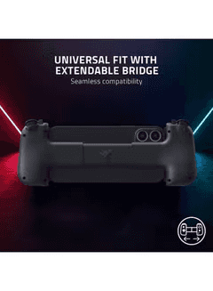 RAZER Razer Kishi V2 Mobile Gaming Controller for iPhone, Console Quality Controls, Universal Fit with Extendable Bridge, Stream PC, Xbox, PlayStation Games, Customizable Triggers, Ergonomic Design - Black | RZ06-04190100-R3M1 - thumbnail 4