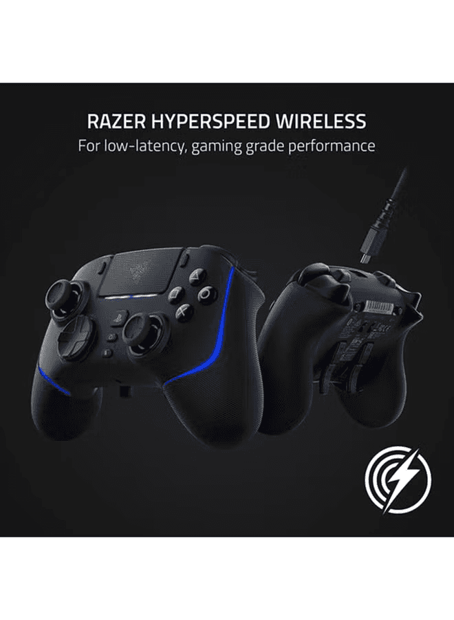 RAZER Razer Wolverine V2 Pro - Black Wireless Pro Gaming Controller for PS5??? Consoles and PC, RGB Lighting, Remappable Buttons & Triggers, Mecha-Tactile Buttons & D-Pad, Trigger Stop-Switches, for Xbox X|S & One, Black | RZ06-04710100-R3G1 - thumbnail 2