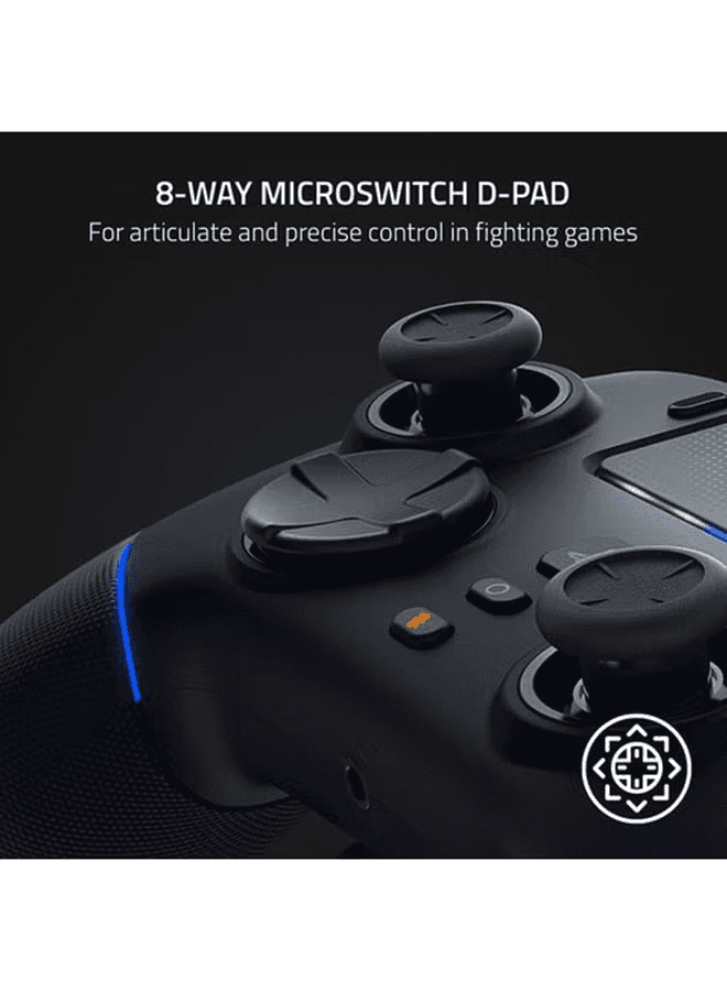 RAZER Razer Wolverine V2 Pro - Black Wireless Pro Gaming Controller for PS5??? Consoles and PC, RGB Lighting, Remappable Buttons & Triggers, Mecha-Tactile Buttons & D-Pad, Trigger Stop-Switches, for Xbox X|S & One, Black | RZ06-04710100-R3G1 - thumbnail 5