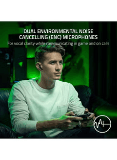 HIKVISION Razer Hammerhead HyperSpeed - Xbox Licensed Wireless Multi-Platform Gaming Earbuds, Up to 32.5 hours,  Omnidirectional | RZ12-03820200-R3G1 - thumbnail 4