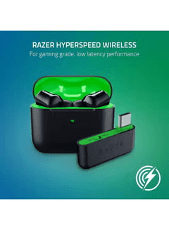 HIKVISION Razer Hammerhead HyperSpeed - Xbox Licensed Wireless Multi-Platform Gaming Earbuds, Up to 32.5 hours,  Omnidirectional | RZ12-03820200-R3G1 - thumbnail 1