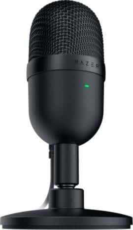 RAZER Razer Seiren Mini, Ultra-Precise Supercardioid Pickup Pattern, Professional Recording Quality, Ultra-Compact Build, Shock Resistant - Black | RZ19-03450100-R3M1 - thumbnail 2