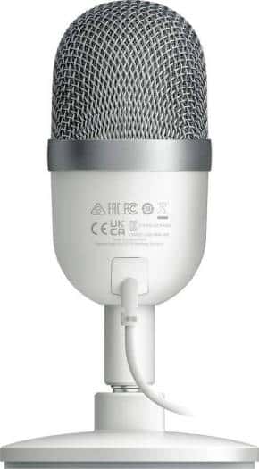 RAZER Razer Seiren Mini Ultra-Precise Supercardioid Pickup Pattern - Professional Recording Quality - Ultra-Compact Streaming Microphone - Heavy-Duty Tilting Stand - Mercury | RZ19-03450300-R3M1 - thumbnail 2