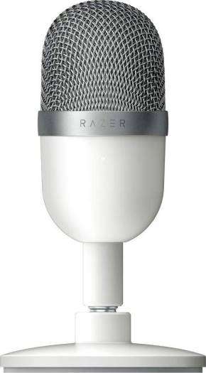 RAZER Razer Seiren Mini Ultra-Precise Supercardioid Pickup Pattern - Professional Recording Quality - Ultra-Compact Streaming Microphone - Heavy-Duty Tilting Stand - Mercury | RZ19-03450300-R3M1 - thumbnail 3