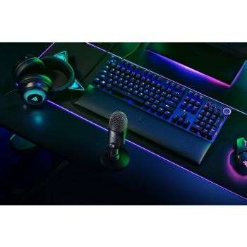 RAZER Razer Seiren V2 X USB Microphone for Streamers, 25mm Condenser Microphone,Supercardioid Pickup Pattern, Analog Gain Limiter, 48 kHz Sample Rate, Black | RZ19-04050100-R3M1 - thumbnail 1